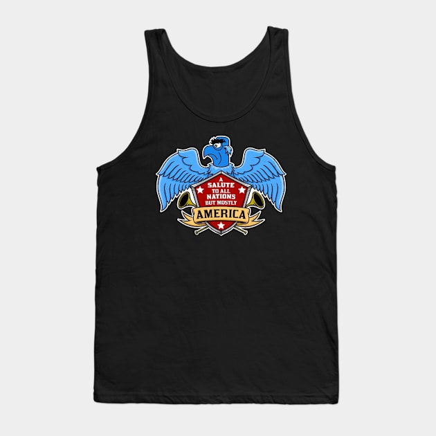 A Salute To All Nations Tank Top by snoozepresence